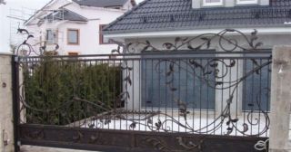 Купить откатные ворота кованые Жигулёвск, цена от 2855 руб.