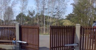 Купить распашные ворота из штакетника Жигулёвск, цена от 2802 руб.