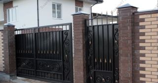 Купить распашные ворота кованные Жигулёвск, цена от 4916 руб.